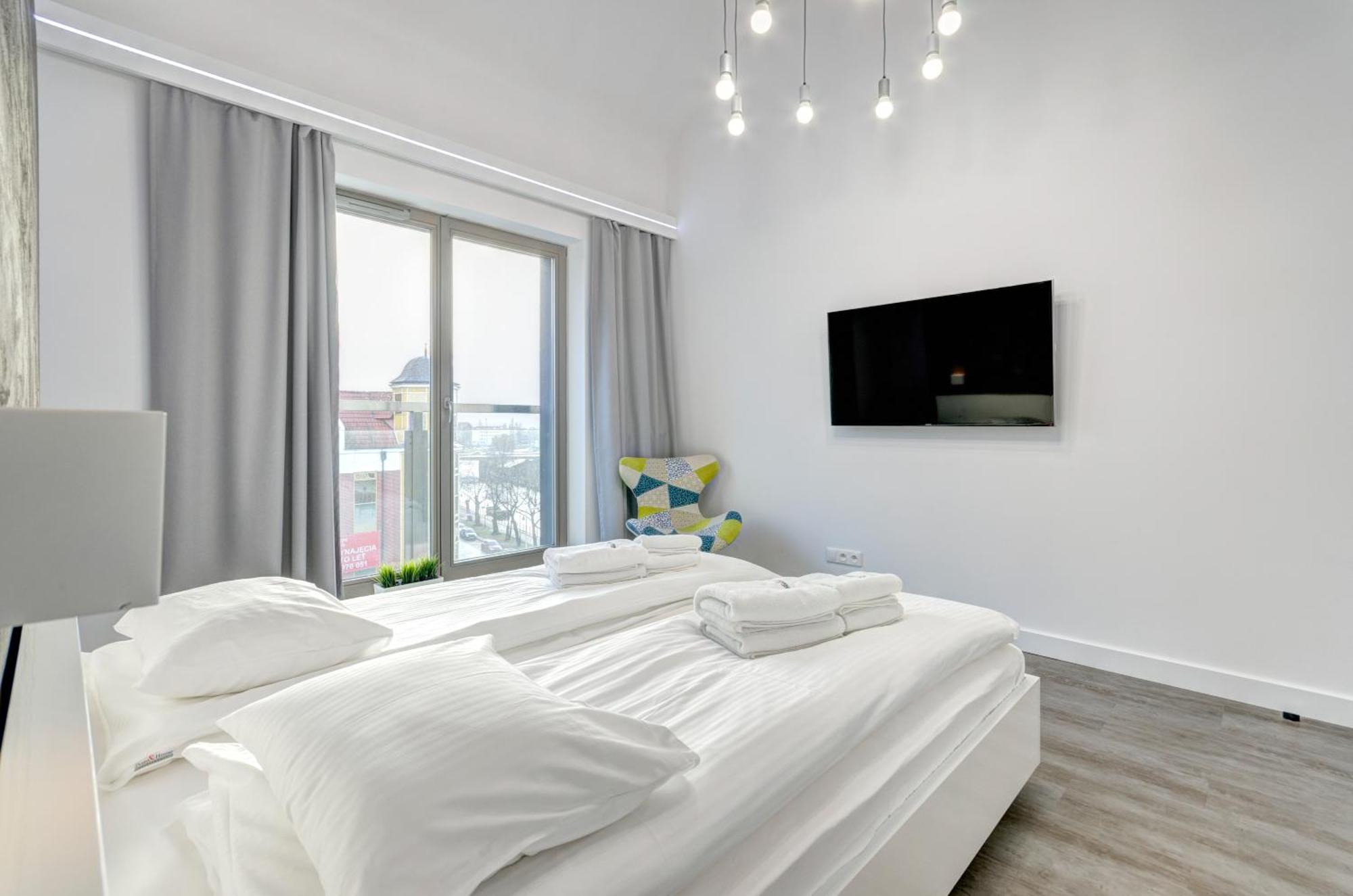 Waterlane Riverside - Spa, Pool, Gym & Parking By Downtown Apartments Gdańsk Chambre photo