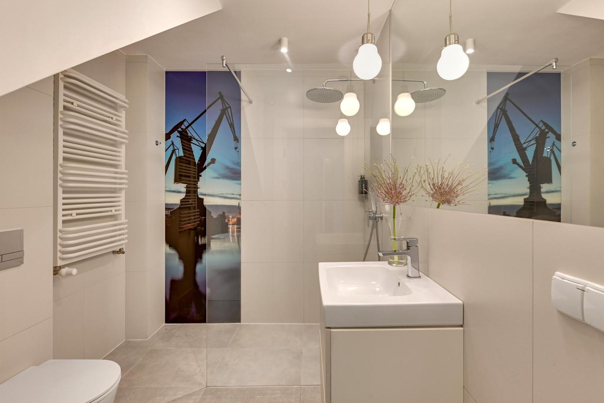 Waterlane Riverside - Spa, Pool, Gym & Parking By Downtown Apartments Gdańsk Chambre photo