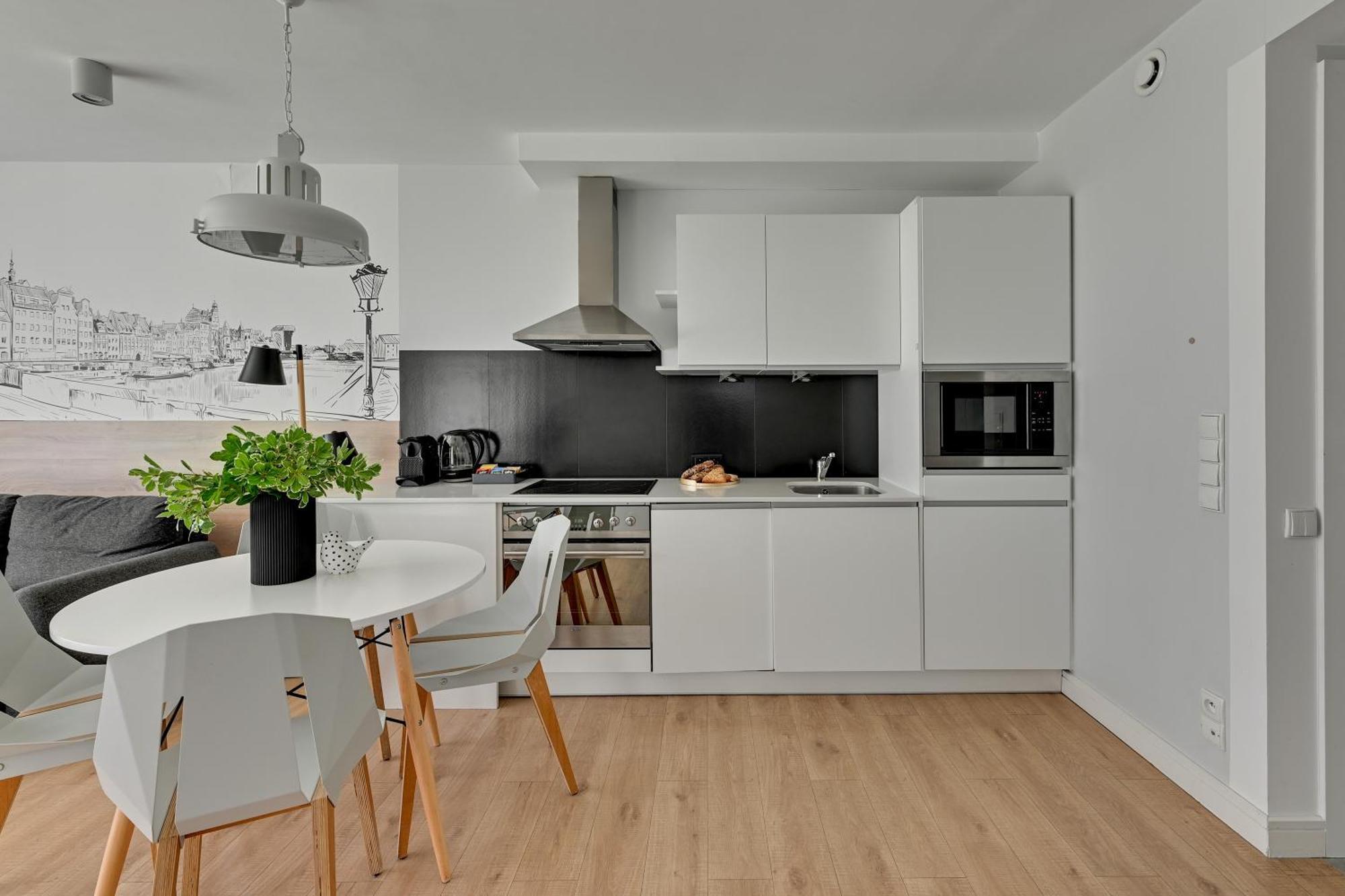 Waterlane Riverside - Spa, Pool, Gym & Parking By Downtown Apartments Gdańsk Chambre photo